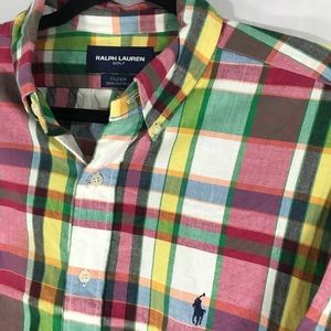 Ralph Lauren golf Tilden Patchwork Plaid Madras